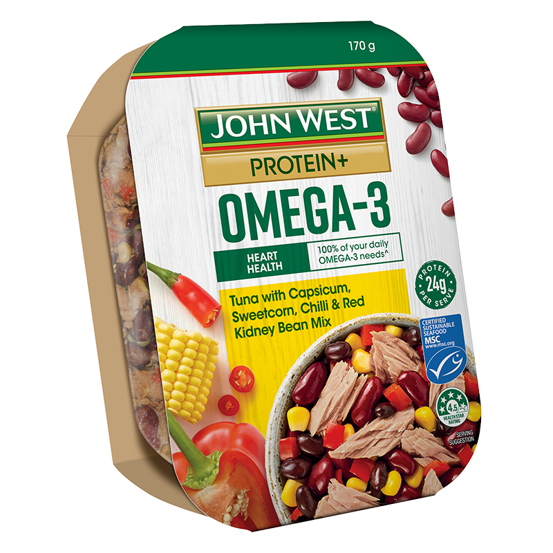 西部約翰(JOHN WEST) 玉米雜豆金槍魚輕食餐170g*1盒 代餐沙拉碗 吞拿魚熟食即食壽司拌飯非罐頭原裝進口 