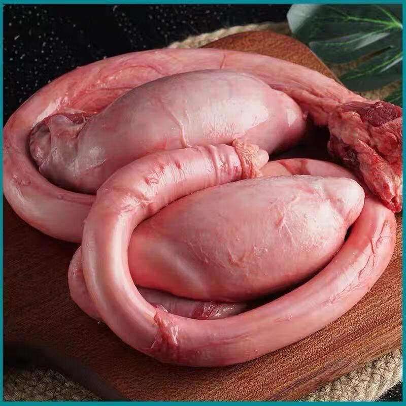 恺蒂鲜牛鞭牛蛋牛睾丸新鲜速冻牛三宝整套牛鞭整根炖汤炒菜食材批 二