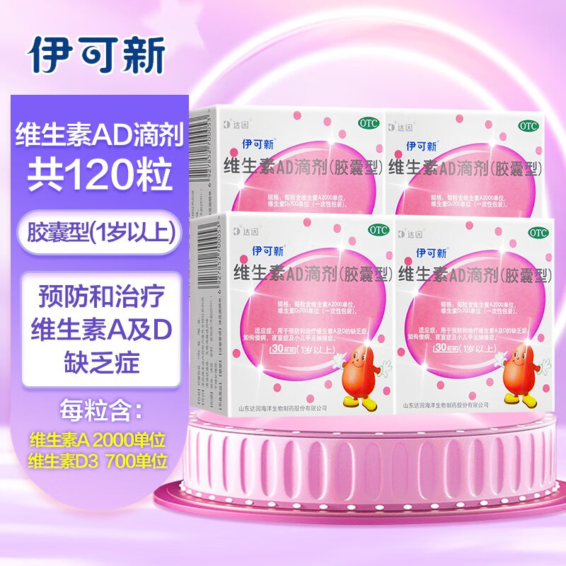 如何选择适合宝贝的儿童专用药品？伊可新ad滴剂30*4粒价格走势及品牌推荐