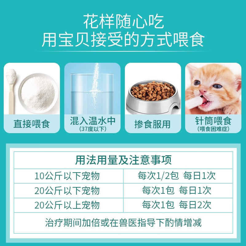 杜力德【肠胃救星套餐】杜力德宠物狗猫肠胃不适益生菌营养补充剂