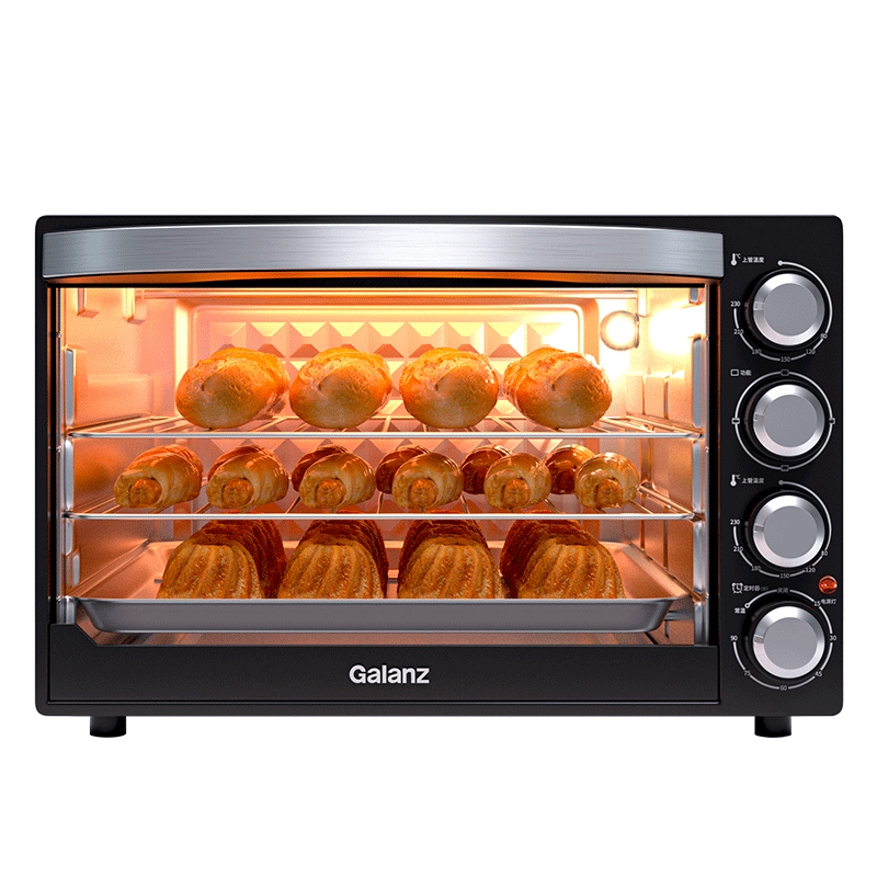 格兰仕（Galanz） 电烤箱家用烘焙多功能40升大容量上下独立控温烘焙炉灯多层烤箱K42 249元