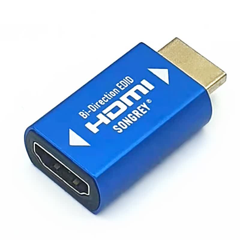 嵩睿显卡欺骗器Box游戏串流定制HDMI锁屏宝4K信号固定器EDID 虚拟显示屏幕 模拟器转接头 HDMI双向/1920*1080@120Hz使用感如何?