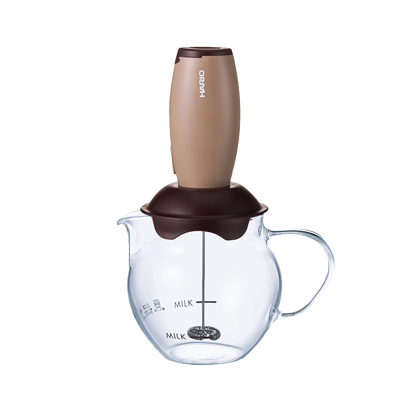 HARIO手持电动咖啡打奶泡器咖啡奶泡机家用牛奶打奶器搅拌打蛋器奶泡壶Q型100030024802