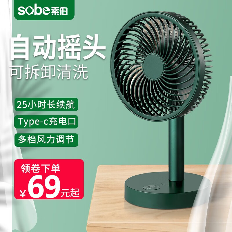 【索伯】电风扇价格走势与销量趋势分析，高颜值设计、优质体验！|什么软件能查电风扇最低价
