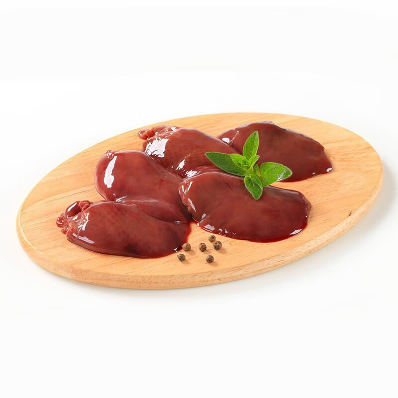 果亦橙 新鲜鸡肝生鸡肝 生鲜食材冷冻鸡肝鸡内脏鸡副产品  生鲜 2斤装