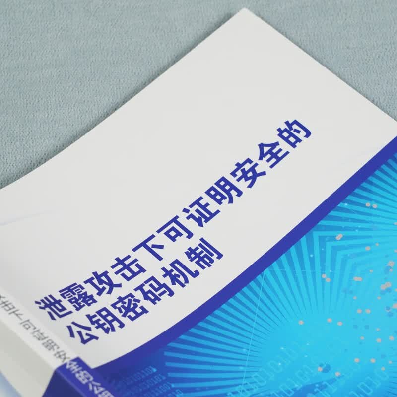 泄露攻击下可证明安全的公钥密码机制详情图