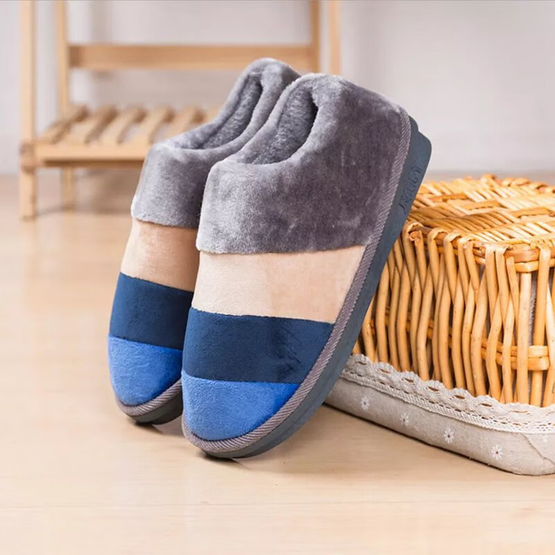 佐欧雅男棉拖鞋带后跟男女家居鞋冬天男士棉拖包跟棉鞋冬季毛拖鞋冬