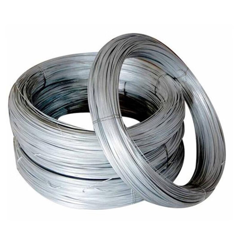 魅畦防锈镀锌软铁线丝 窗帘晾衣绳工地细铁丝线 8号粗4mm约25米