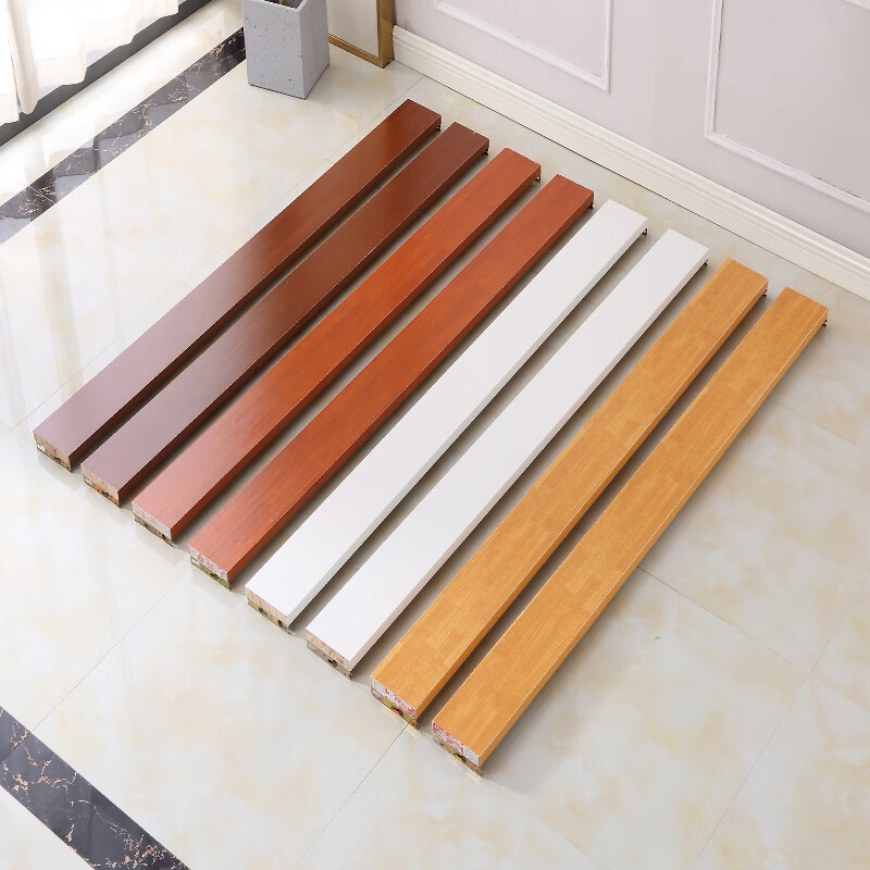 床梁床帮横梁床子板条支撑横梁床边框侧板配件 桉木芯白色192cm长1块