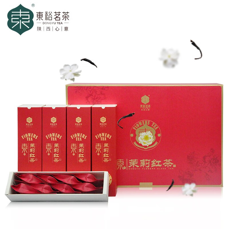 東裕茗茶 東(dongyu tea 120克茉莉红茶东裕茗茶汉中高山红茶红韵东