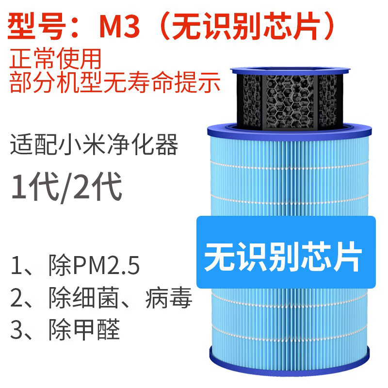 思博润（SBREL）M3配小米空气净化器滤芯（韩国E+H滤材）过滤网 配小米1代、2代净化器