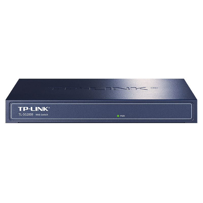 TP-LINK 普联 云交换TL-SG2008 8口全千兆Web网管 云管理交换机 网线分线器 分流器