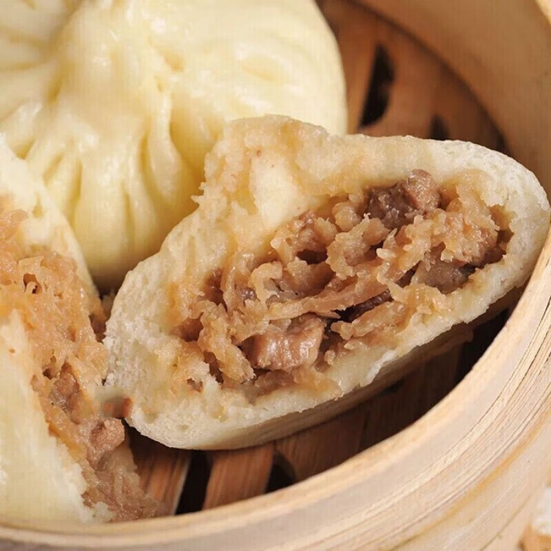 扬州特产包子 萝卜丝肉包 360g 12只 速冻儿童早餐面美食点心