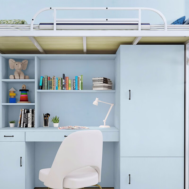 贴纸纯色ins大学生宿舍女寝室改造书桌面柜子翻新贴纸自粘贴 天青蓝