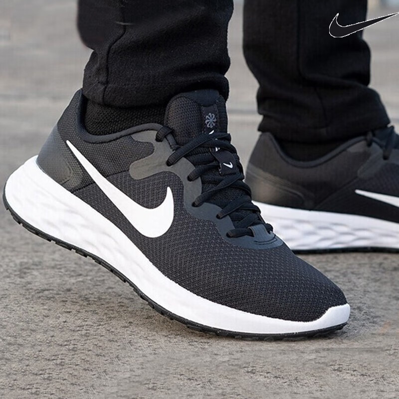 耐克(nike)男鞋2024夏季revolution 6运动鞋轻便透气休闲鞋缓震跑步鞋