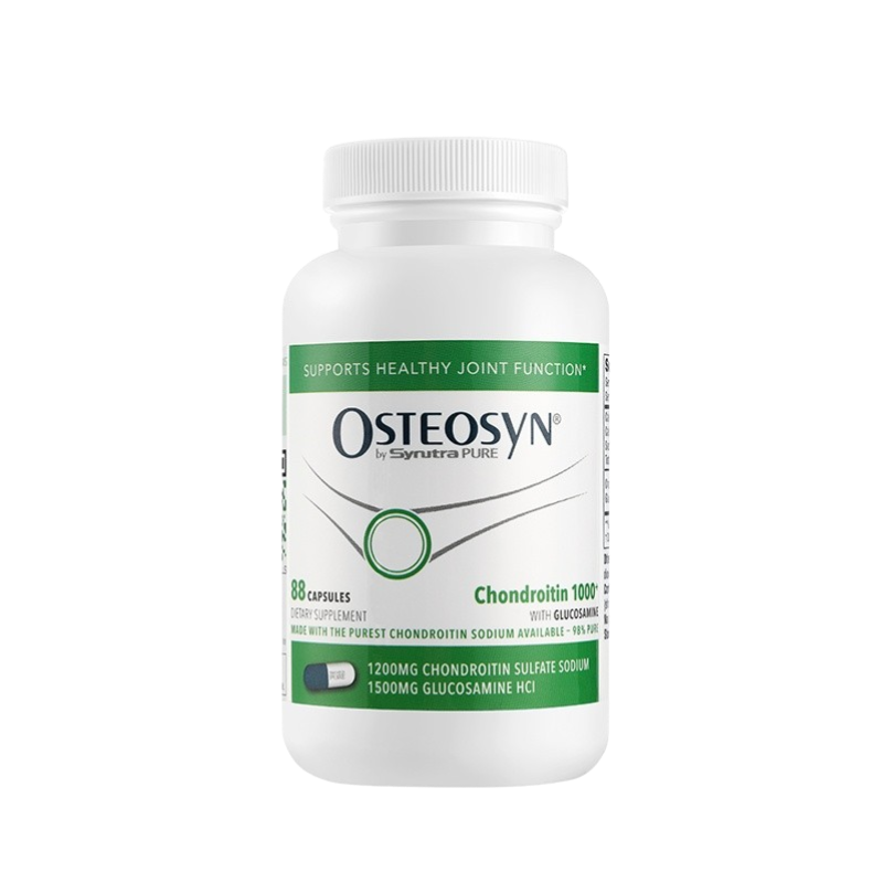 osteosyn美国阿斯蒂星绿标 氨糖软骨素胶囊 美国进口维骨力养护关节软骨 88粒1瓶