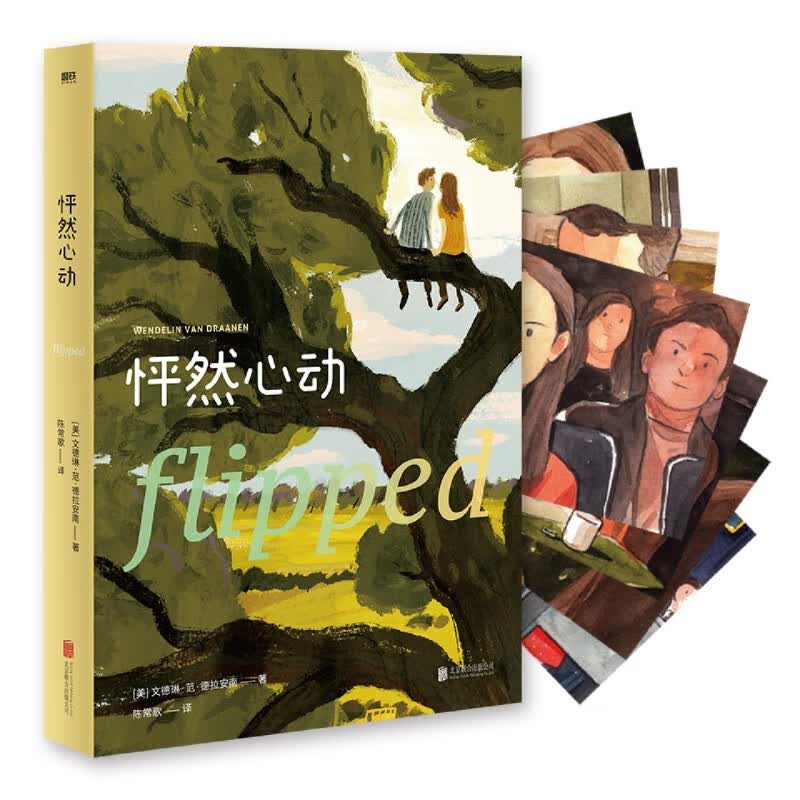 怦然心动精装纪念版 美文德琳 范德拉安南青春言情小说 外国文学