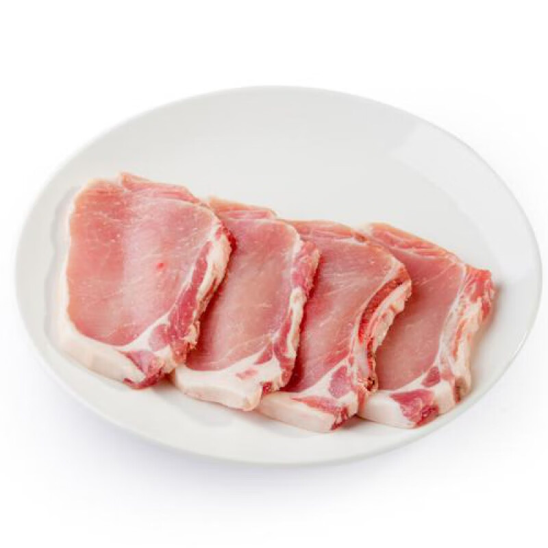 果亦橙新鲜冷冻猪大排片猪肉切片猪排片 香煎烧烤家用食品 新鲜冷冻2