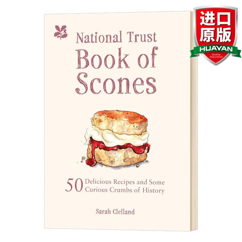 英文原版 NTB生活 司康饼 National Trust Book of Scones 全英文版