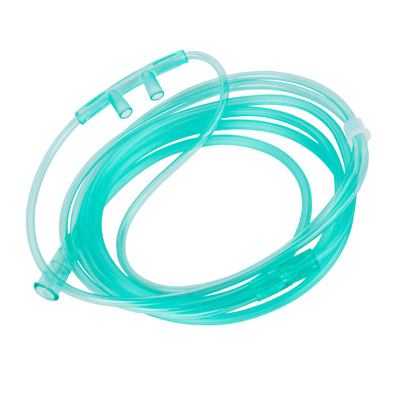 医用吸氧管制氧机配件一次性氧气管鼻吸氧管家用软管氧气袋吸氧 制氧机耳麦式吸氧管【万人购买】