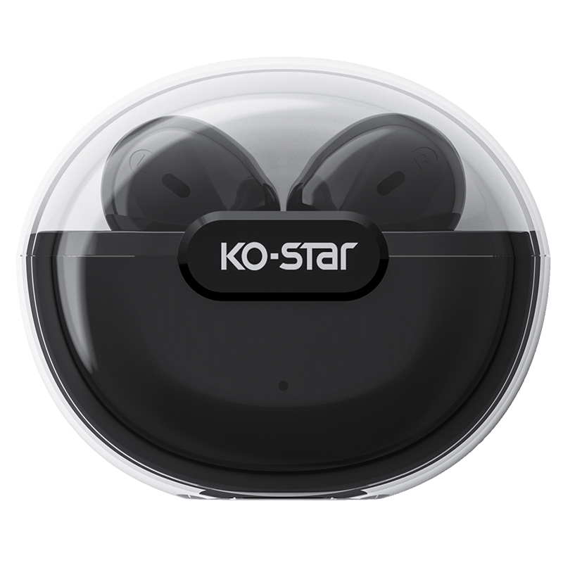 KO-STAR 【2023新款】T26 真无线蓝牙耳机迷你隐形运动降噪超长续航适用于苹果安卓手机通用  【指纹触控/开盖即连】炫酷黑