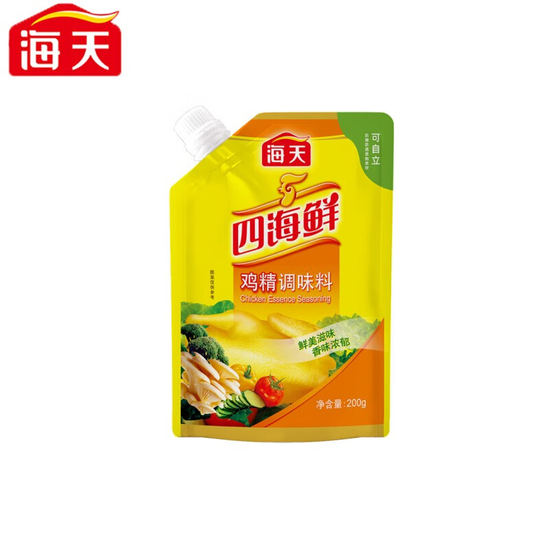 海天四海鲜鸡精200g调味料烹饪腌制炒菜熬汤提鲜增味 一袋