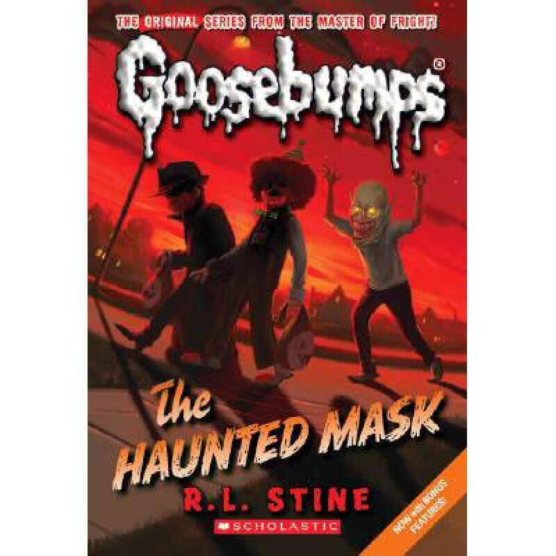 haunted,haunted house 鸡皮疙瘩系列 英文原版 the haunted mask (classic goosebumps