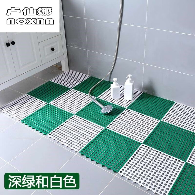 游泳池拼接防滑垫浴室垫淋浴房家用洗澡间卫生间内垫防水地胶泳池镂空