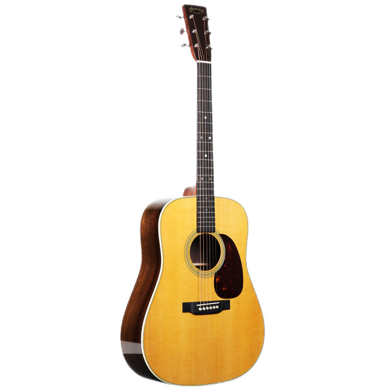 Martin 马丁 D28 原声款 美产实木全单 民谣吉他 圆角吉它 亮光 41英寸-