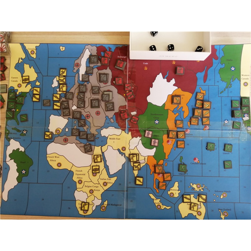 普特汇aa1942二战桌游 1941轴心国与同盟国1941aa1941二战黄涛diy桌游