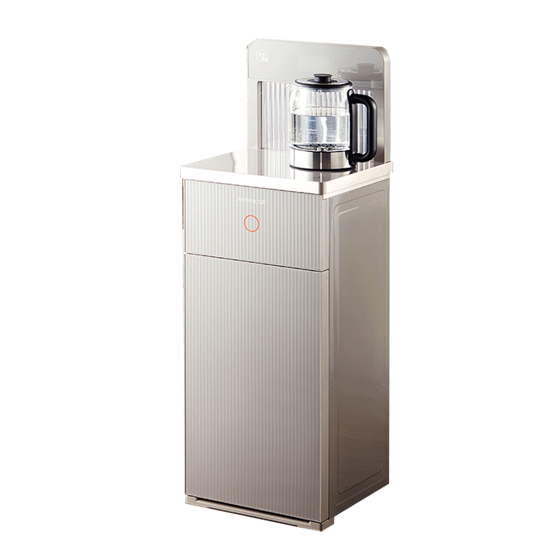 九阳（Joyoung）茶吧机 客厅家用高端立式饮水机 全自动下进水 多功能遥控下置水桶一体柜智能烧水一体机 JCM82