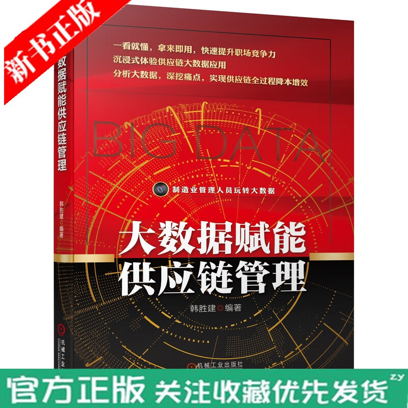 大数据赋能供应链管理 供应链管理过程绩效管理流程再造需求战略采购间接采购物流运营库存风险管理大数据应