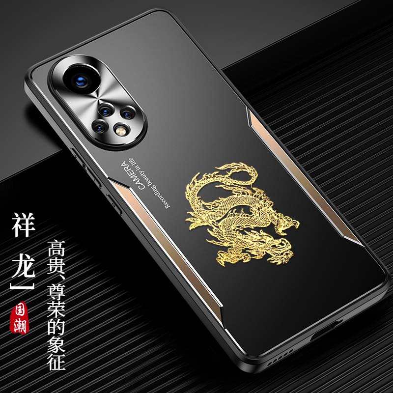 壳百变 opporeno10手机壳reno9pro中国风rone8por十国潮金属保护套