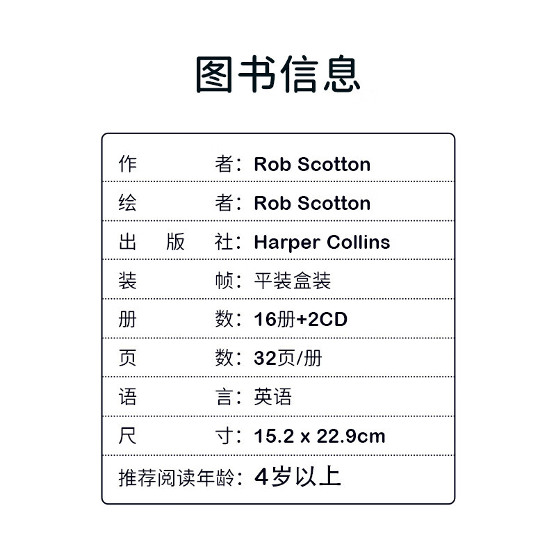 进口英文原版 Splat The Cat 啪嗒猫 I Can Read Level 1 套装16册+2CD 少儿英语启蒙