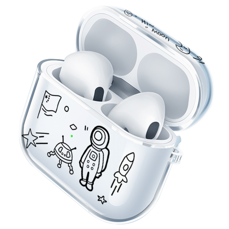 壳姐姐 2021款airpods 3保护套3代苹果无线蓝牙耳机套个性创意潮牌卡通可爱三代防滑防摔透明软壳