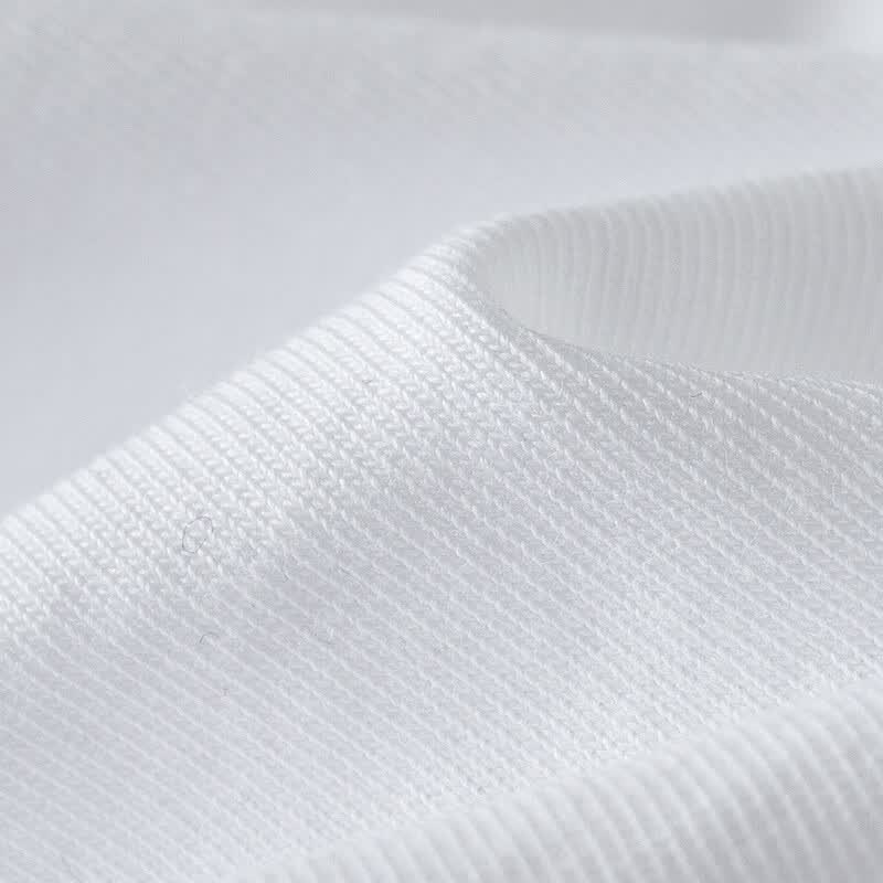 TEEK秋冬季长袖t恤男装上衣服 春秋款青年男士秋衣打底衫圆领休闲体恤 HE337白色 4XL