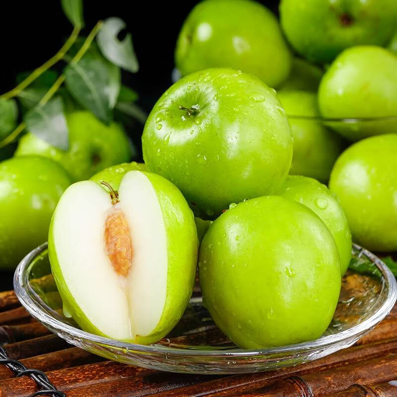 云南牛奶大青枣5斤 奶油蜜枣贵妃脆枣新鲜水果枣子 京东生鲜