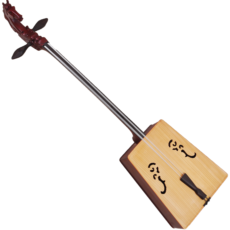 耀森红花梨木马头琴黑檀木直板轴初学入门黑檀直板马头琴专业舞台演出