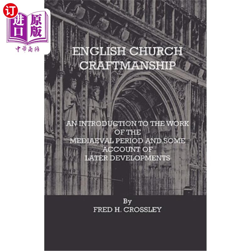 海外直订english church craftmanship - an introduction to the