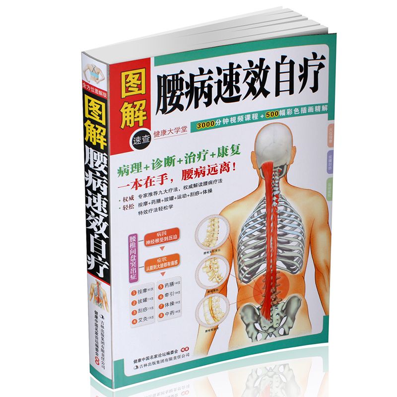 图解百病从腿养 腰病速效自疗 医学疾病预防 图解腰病速效自疗