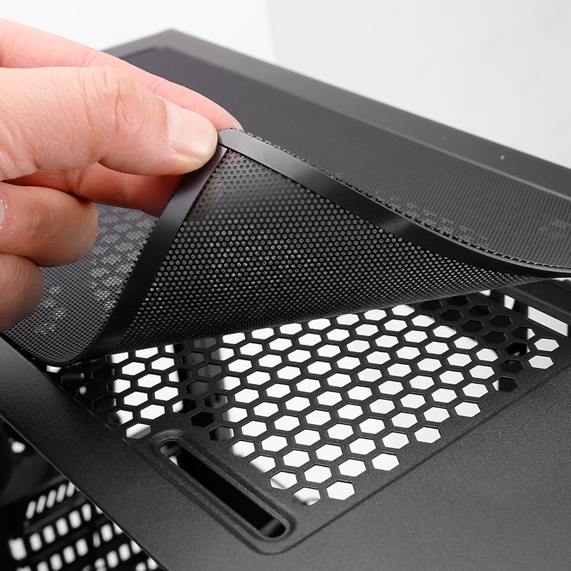 安钛克（Antec）暗黑系-夜行者(DP501) 炫彩灯效 主板同步 钢化玻璃侧透电脑游戏机箱 360冷排