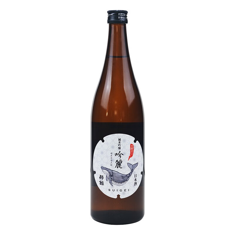 日本原装进口洋酒清酒 醉鲸特别纯米酒720ML纯米吟酿酔鲸酒造酔