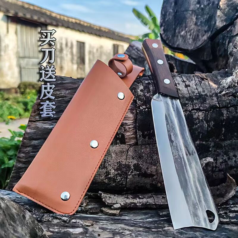 康馨雅德国进口品质砍柴刀户外柴刀手工锻打锰钢砍树刀劈柴刀丛林开路