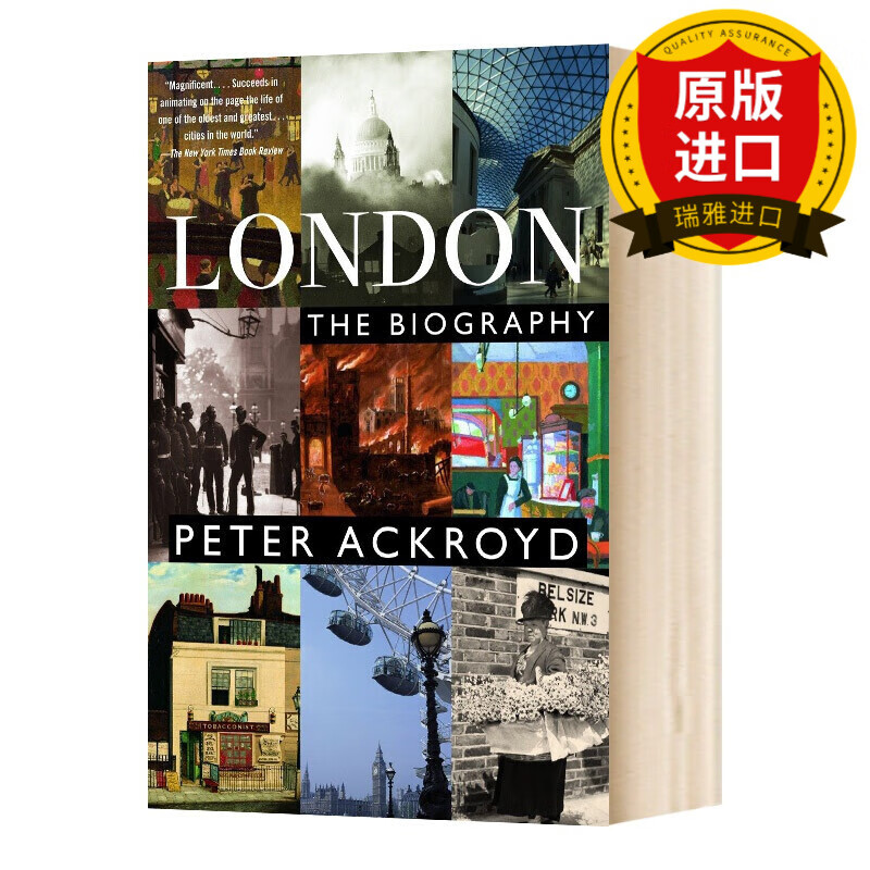英文原版 伦敦 传记 London The Biography 英文版 Peter Ackroyd 进口英语书籍