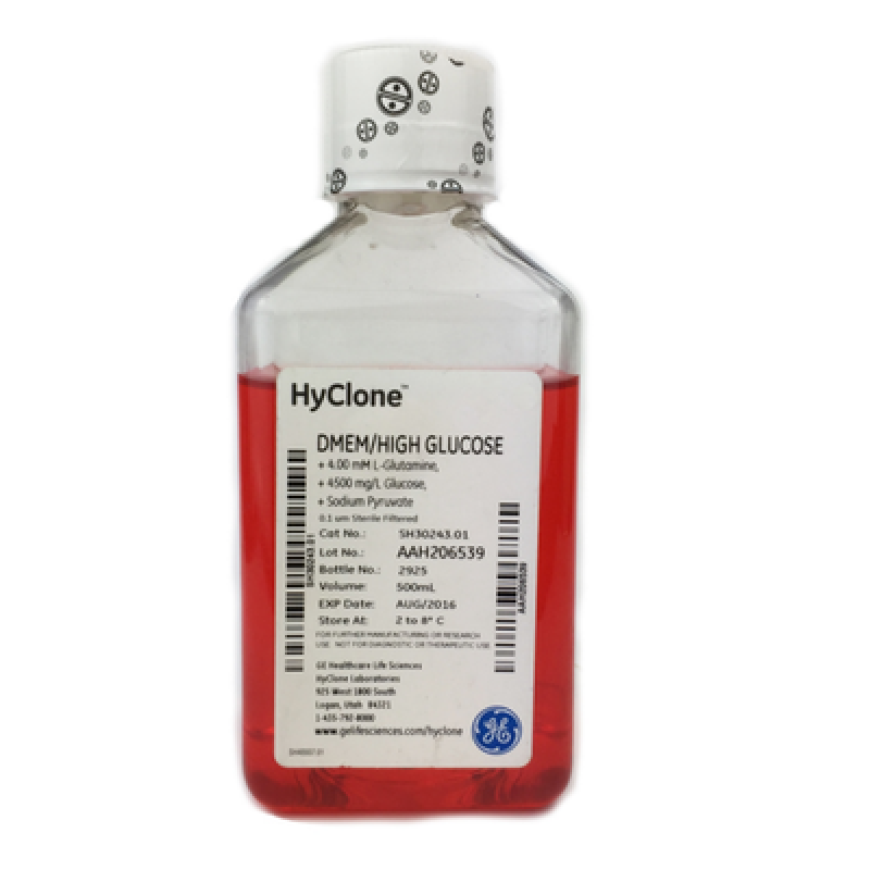 hyclone dmem高糖培养基 500ml/瓶 sh30243.01
