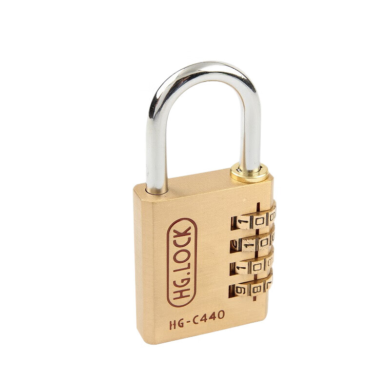 hg.lock(红光) 高级拉杆箱密码锁 hg-c440 40*12.5*77mm