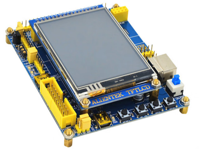 Mini STM32F103RCT6开发板+触摸屏 嵌入式ARM超51单片机 默认套餐+2个LORA模块-排针版