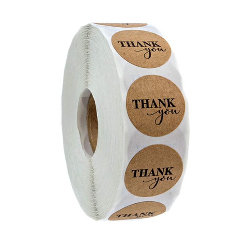 兰衍 信封封口贴 牛皮纸信笺邀请函信袋标签礼物装饰 感谢贴纸 款式一