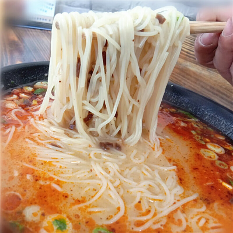 虎钢馋徐州特产沛县特产马家冷面方便热吃真空冷面面线370g七袋 羊肉