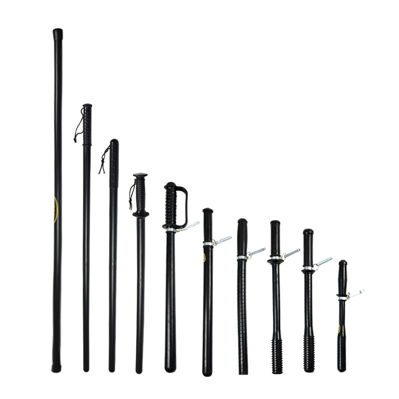 lism防暴棍保安防爆橡胶棍执勤巡逻车载户外防身塑胶辊棒校园安保器材